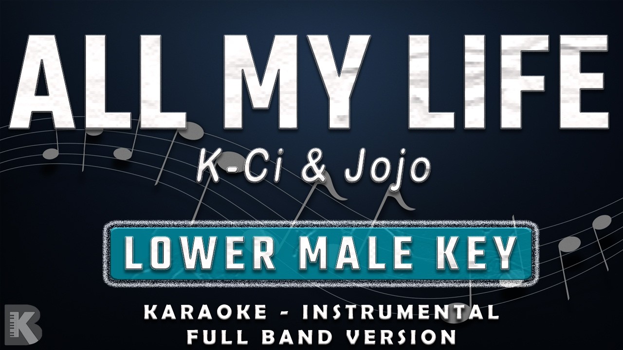 ALL OR NOTHING - LOWER MALE KEY - FULL BAND KARAOKE - INSTRUMENTAL - O TOWN