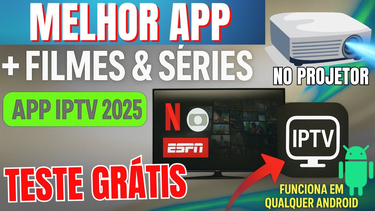 Libere tudo no Projetor Android com esse IPTV P2P!