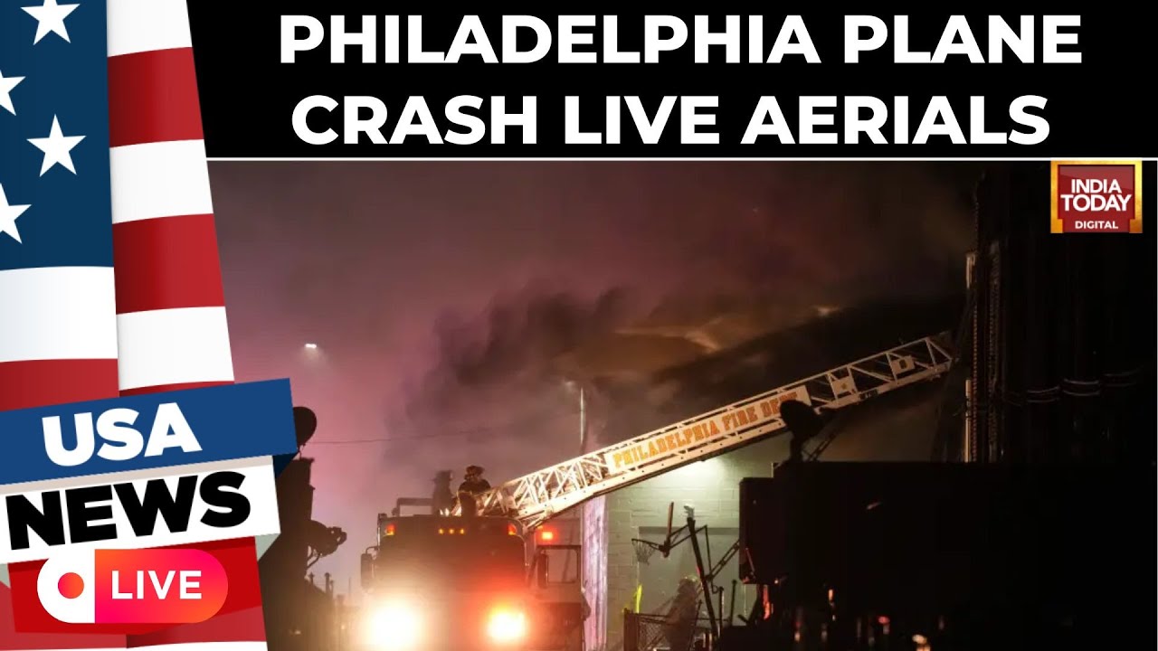 US Plane Crash Live Updates: Medical Plane Crashes in Philadelphia, Setting Homes Ablaze | US News