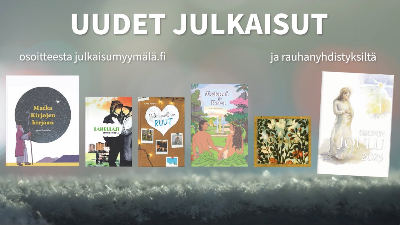 Kooste SRK:n julkaisu-uutuuksista syksyllä 2025