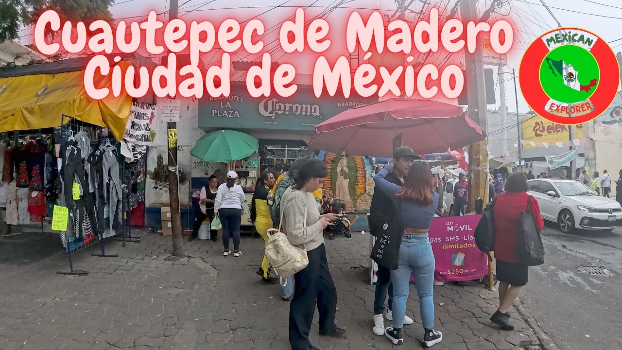 Cuautepec de Madero Ciudad de México 4K Walking Tour