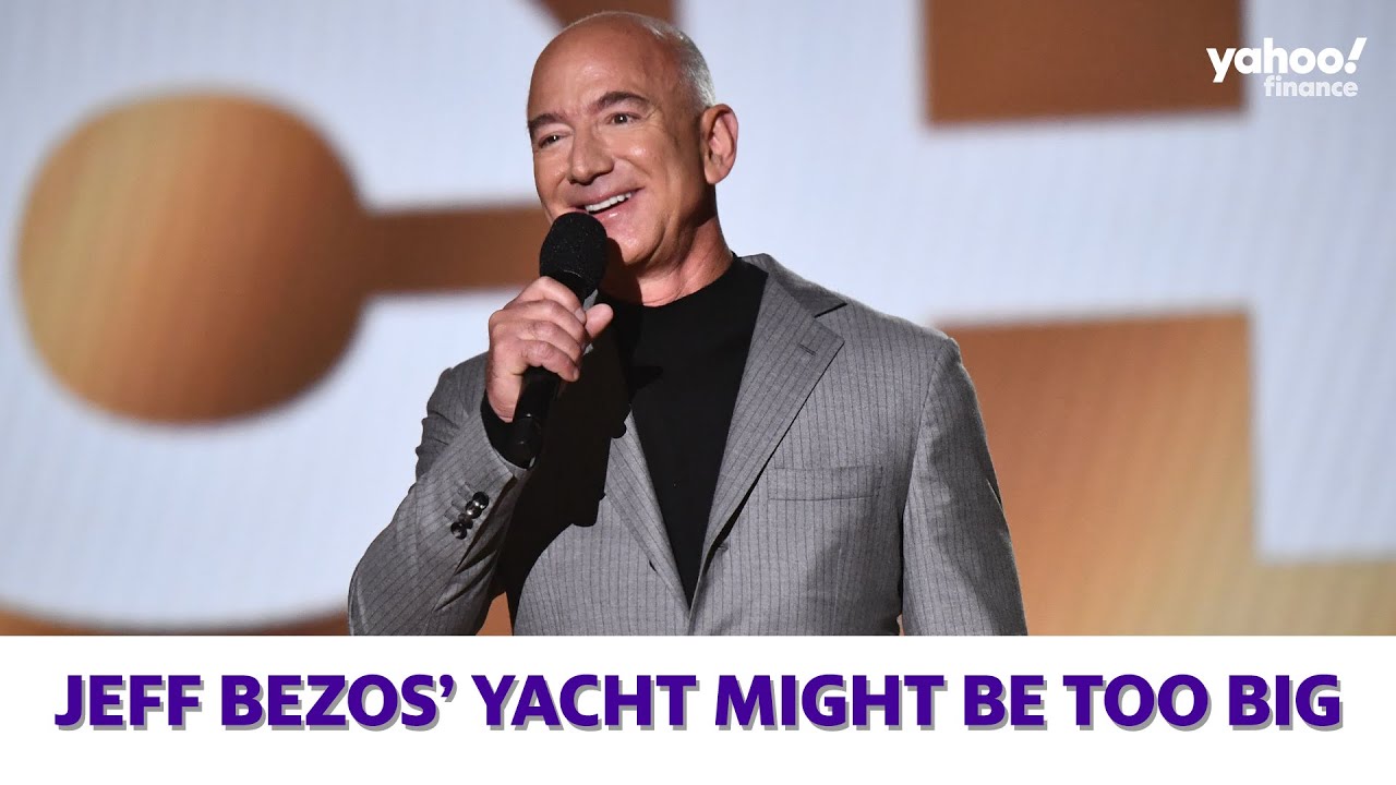 Jeff Bezos' new $500 million superyacht might be too big