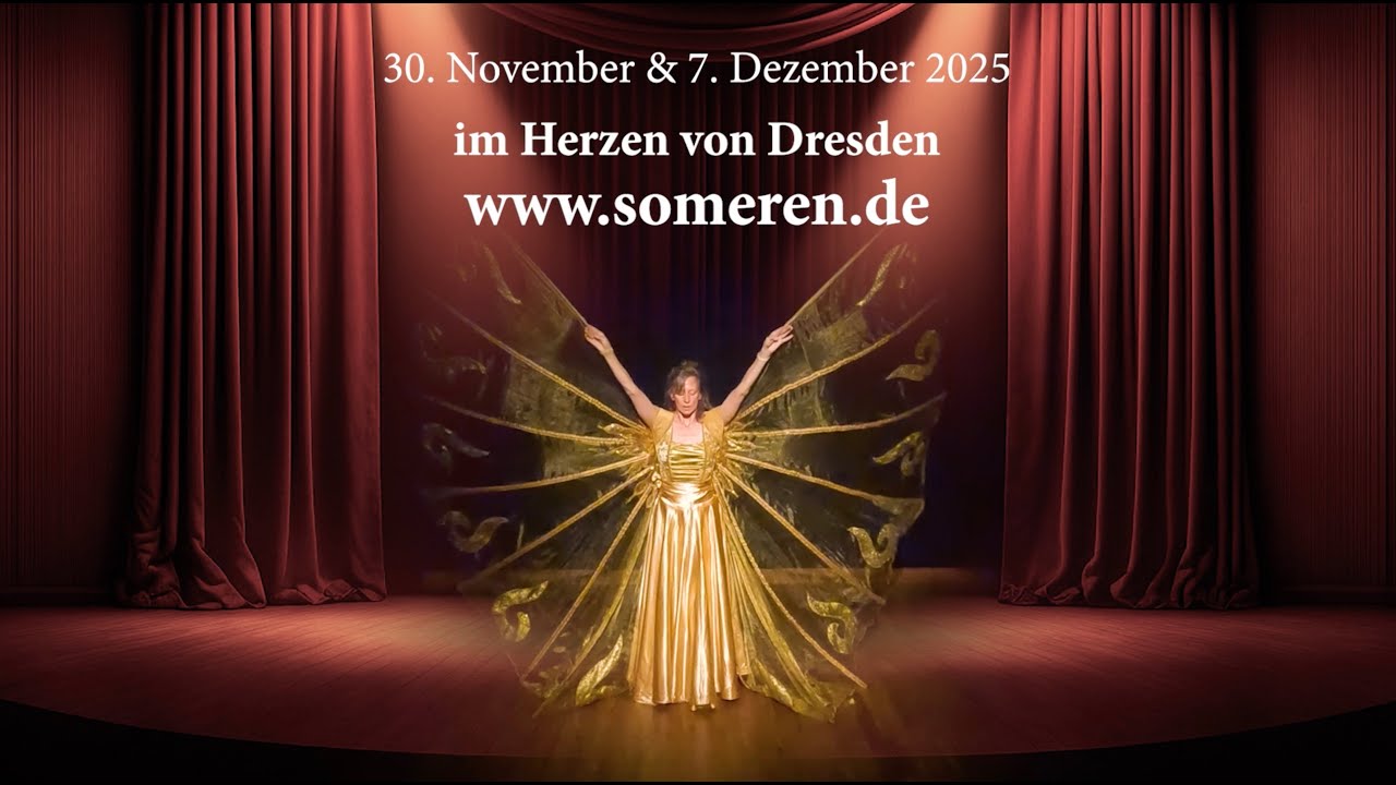 Trailer DARSHAN-KONZERTE  mit DREHTÄNZERIN Iris van der Sar & GESANG und MUSIK von LEX VAN SOMEREN