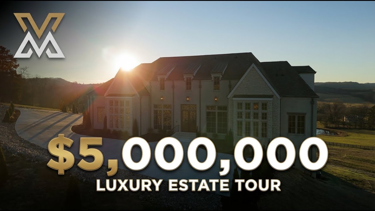 $5,000,000 Million Dollar Nashville Luxury Mansion Tour - Hein Properties