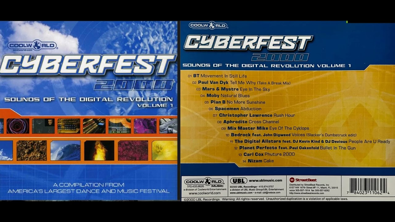 Cyberfest 2000, Vol. 1 (Classic Trance Mix Album) [HQ]