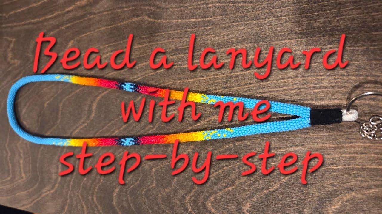 Beaded Lanyard | Step-by-Step Tutorial | Anishinaabe Beadwork
