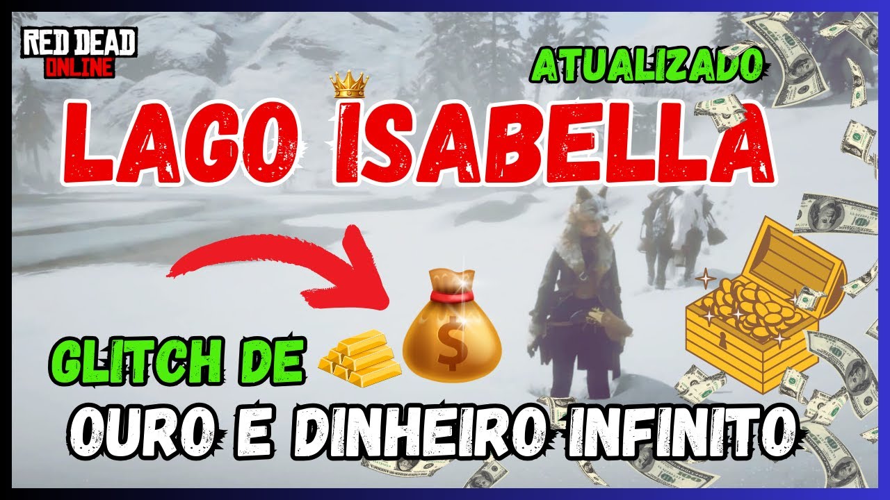 GLITCH ✨LAGO ISABELLA ATUALIZADO - RED DEAD ONLINE  - #boiadeiragamer #reddeadredemption