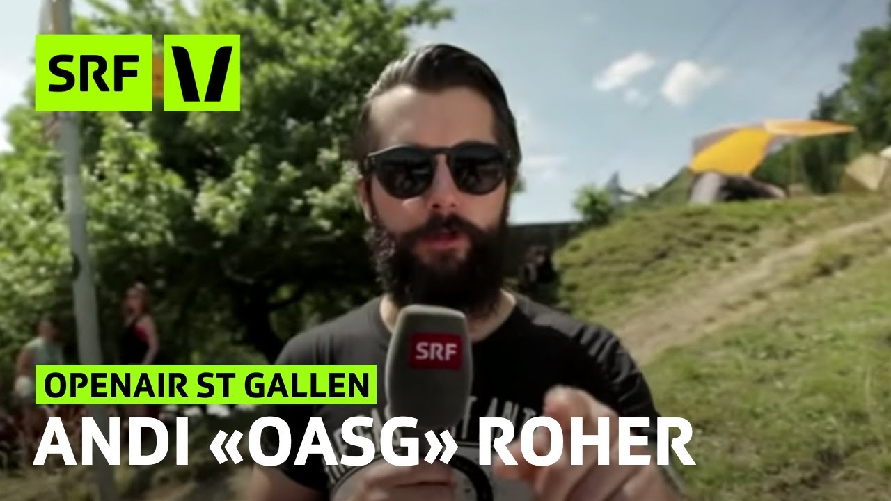 Openair St.Gallen: Andi Rohrer erkl&auml;rt das OASG | Festivalsommer 2015 | SRF Virus