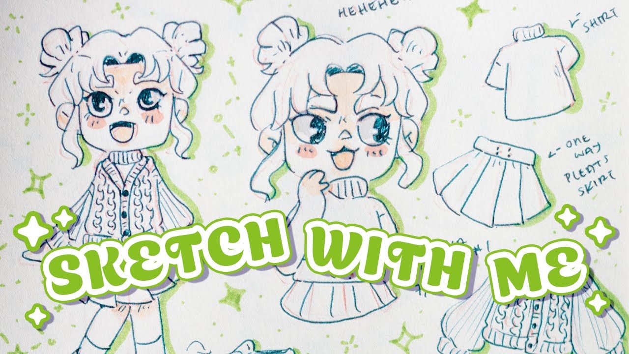 Sketch With Me | Maria and Expression Practice