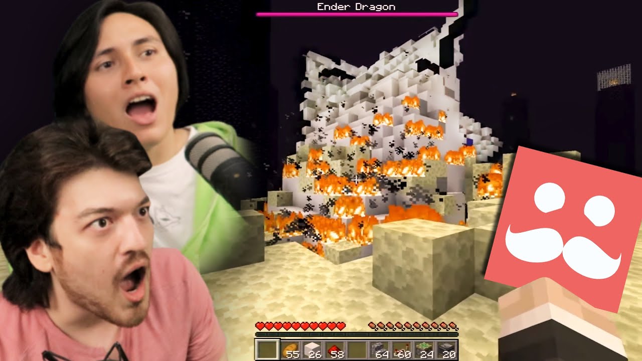 Реакция на «Если бы Мамбо Джамбо прошёл Minecraft на скорость...»