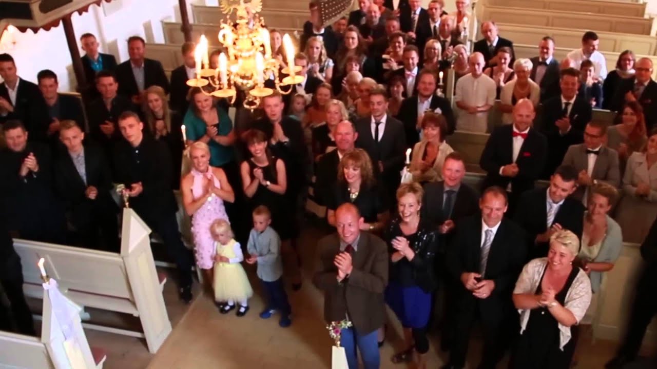 Incredible wedding video! Was made just 20 minutes before the bride arrived to the church!