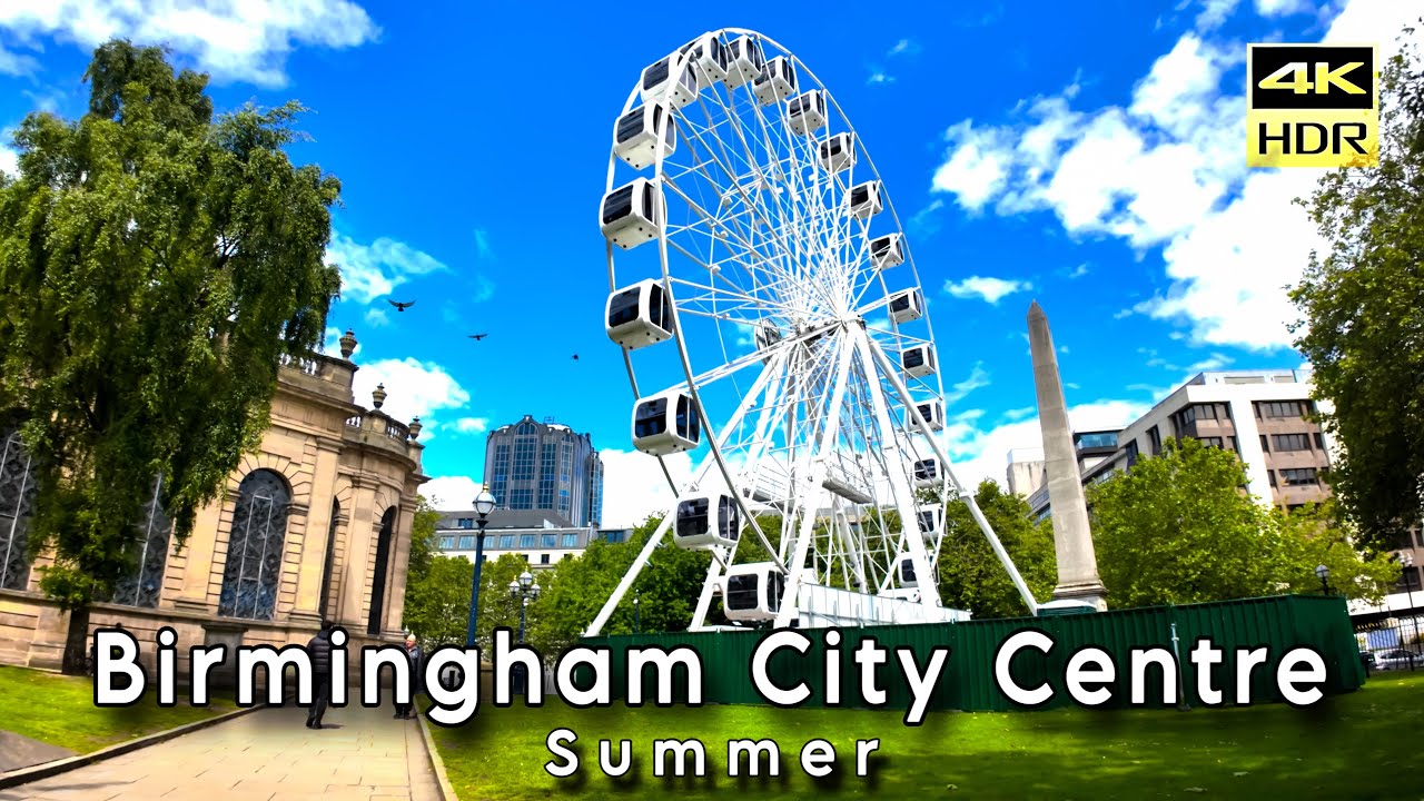 🇬🇧 Birmingham City Centre Walk | Summer 2024 What's new? [HDR]