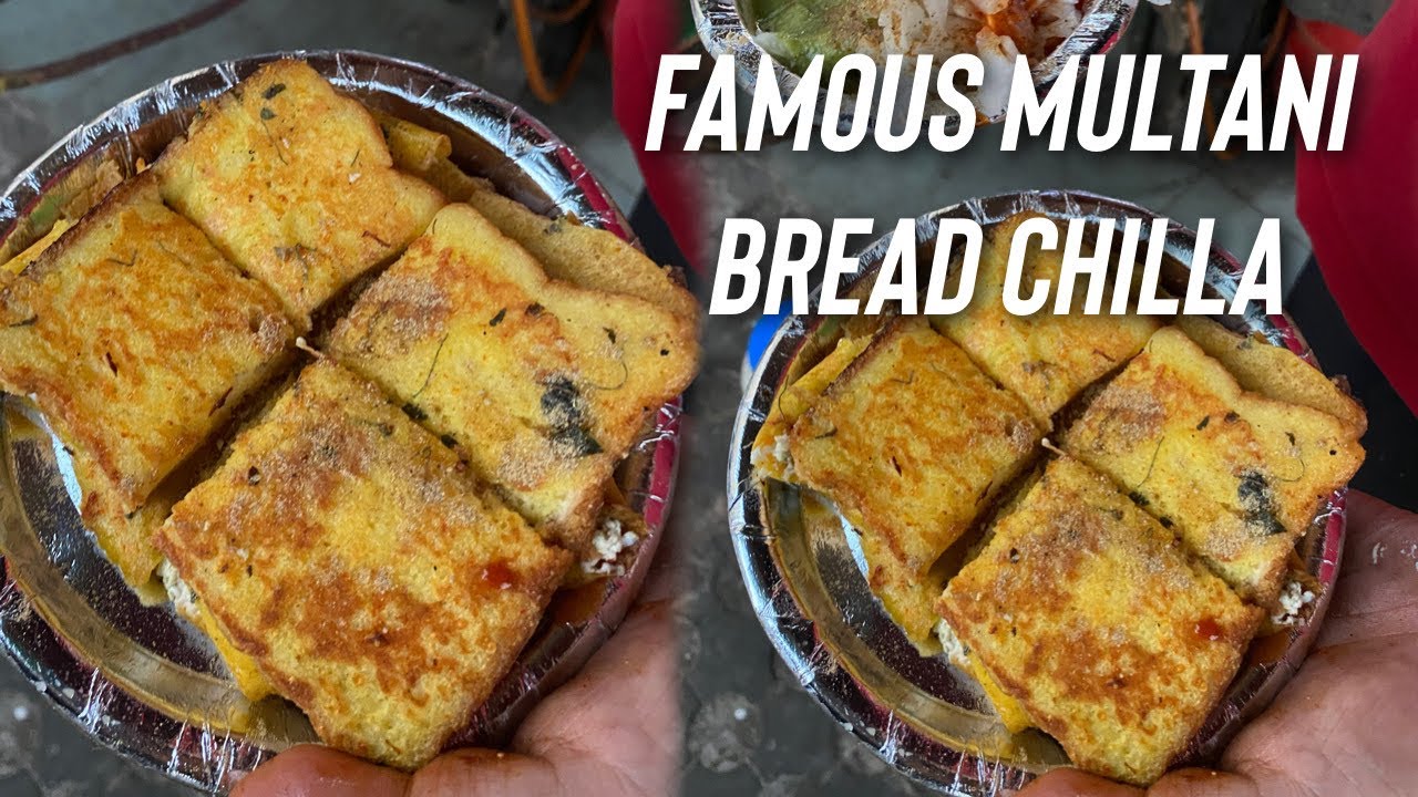 Famous Multani Bread Chilla ब्रेड चिल्ला | Delhi Street Food | Indian Street Food | Geeta Colony