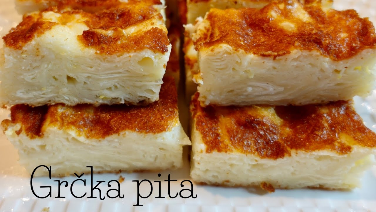 GRČKA PITA S LIMUNOM, ZA KRATKO VRIJEME NAPRAVITE PREDIVNU OSVJEŽAVAJUĆU POSLASTICU