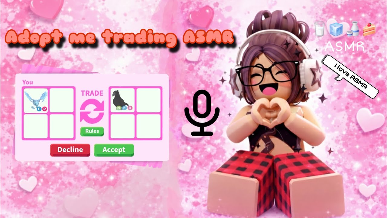 ADOPT ME! trading ASMR🌴☀️✨🫶 Apple Pencil tapping. 🫶💵😝