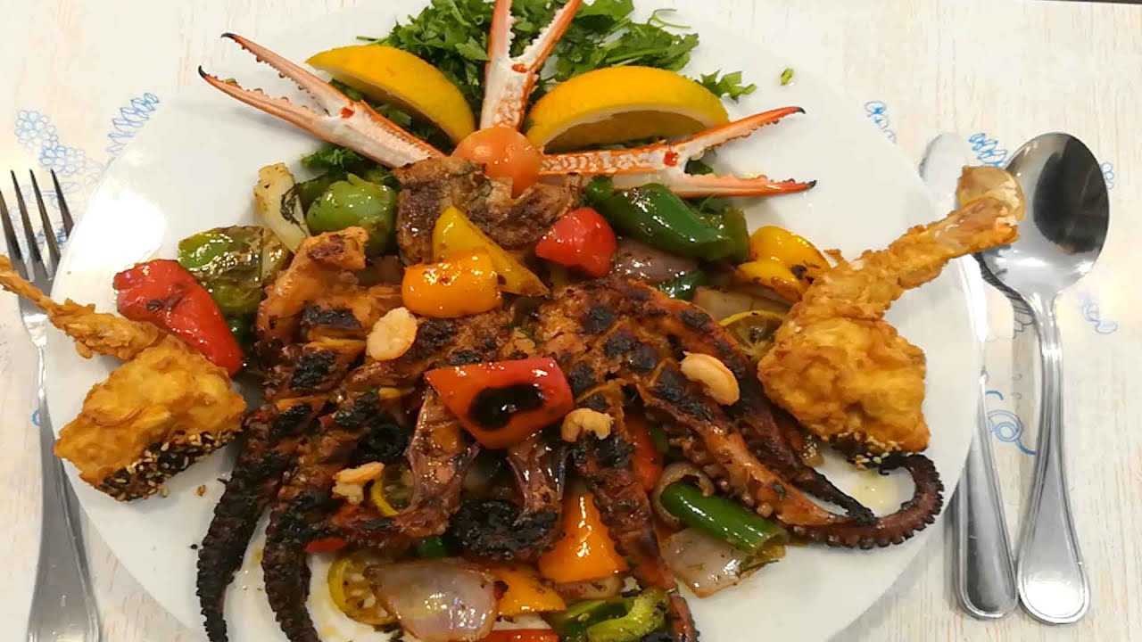 الاخطبوط 🐙🐙🐙 ده مش فيلم اكشن🎬🎬🎬 دى اكلة بحرية من بورتو فيش