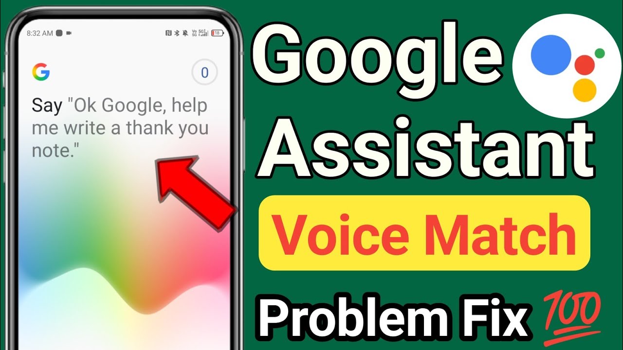 How To Fix Google Assistant Voice Match Not Working Problem | Google Assistant Voice Match Problem