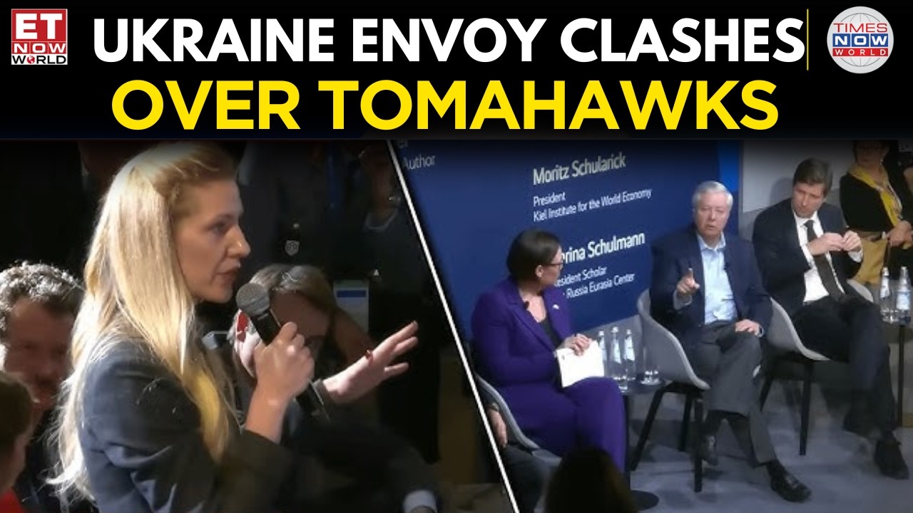 WATCH: Ukraine envoy confronts Lindsey Graham over Tomahawks at Munich conference | ET Now World