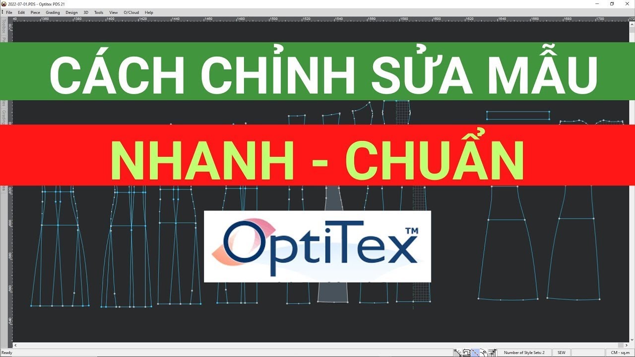 Chia sẻ cách chỉnh sửa mẫu nhanh, chuẩn | Hướng dẫn sửa rập nhanh | các lệnh chỉnh sửa rập