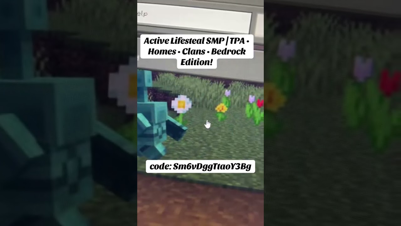 Join the best Bedrock Lifesteal Realm today#minecraft #lifesteal #bedrock #minecraft #realm #fyp