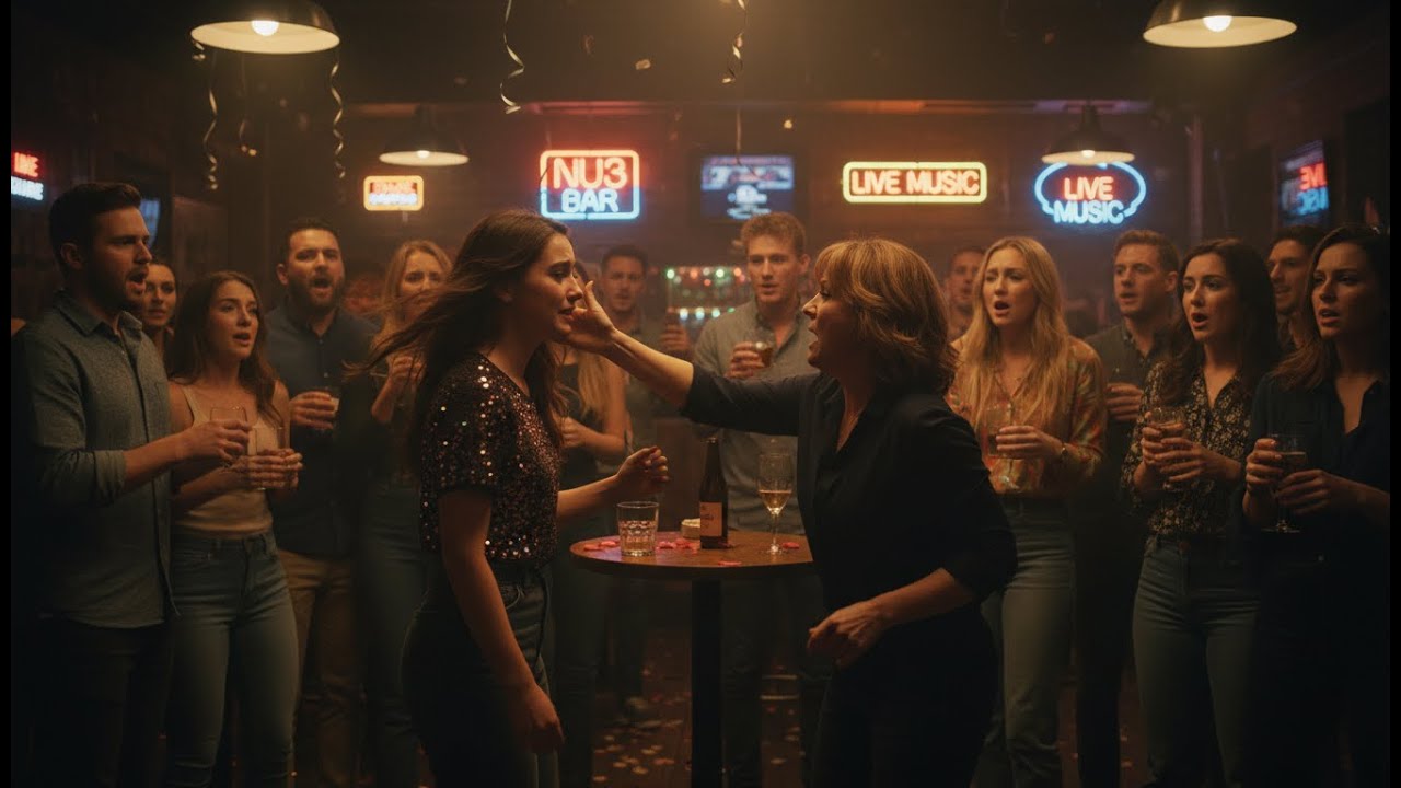 She confessed her love in a crowded bar, but the slap from her own mother shattered everything.