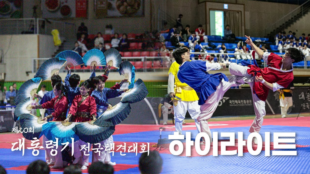 당신을 택견으로 빠져드게 만들, 제 20회 대통령기 전국택견대회 하이라이트✨