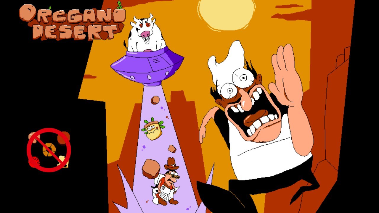Pizza Tower: Oregano Desert Lowest Score Possible (Spliced)