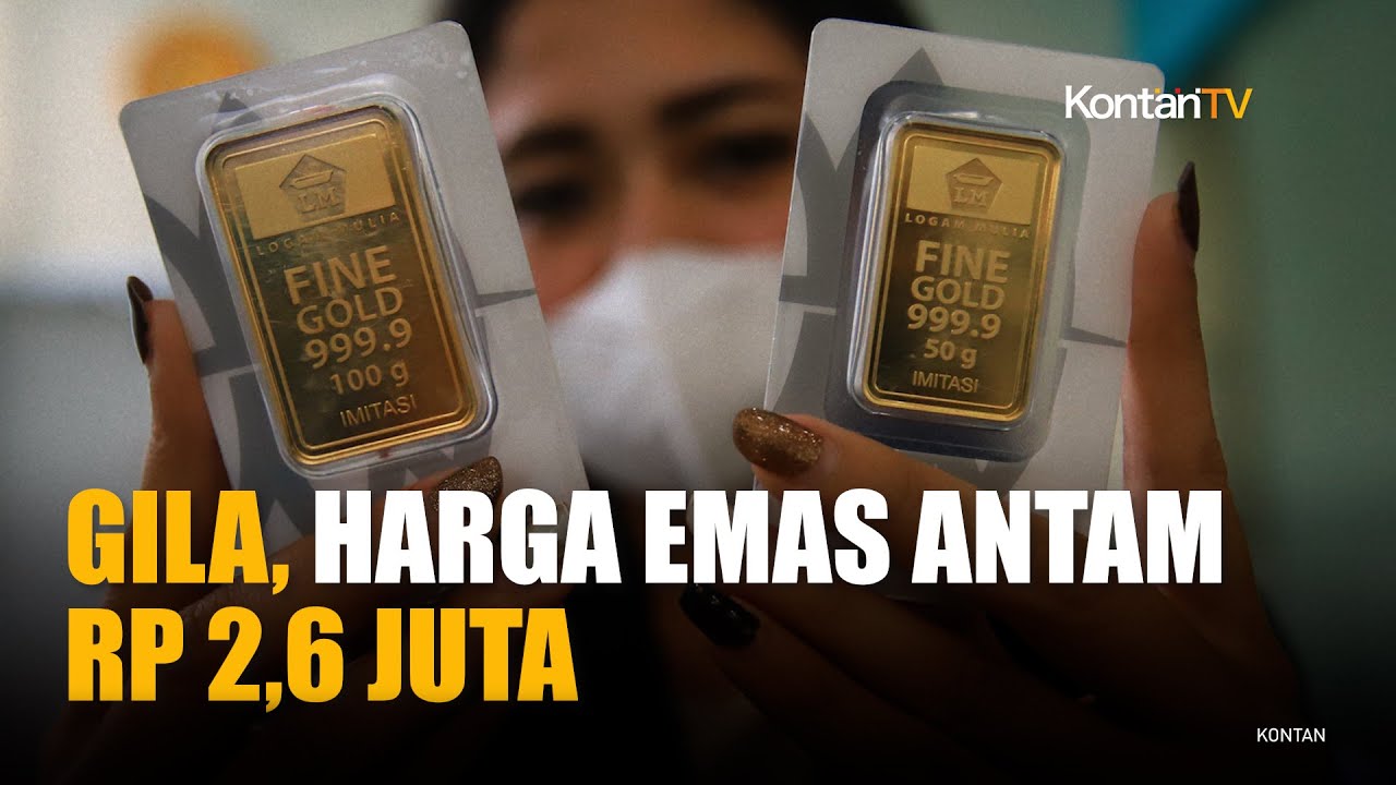 Harga Emas Antam Naik Menjadi Rp 2.605.000 per Gram pada Sabtu (27/12)