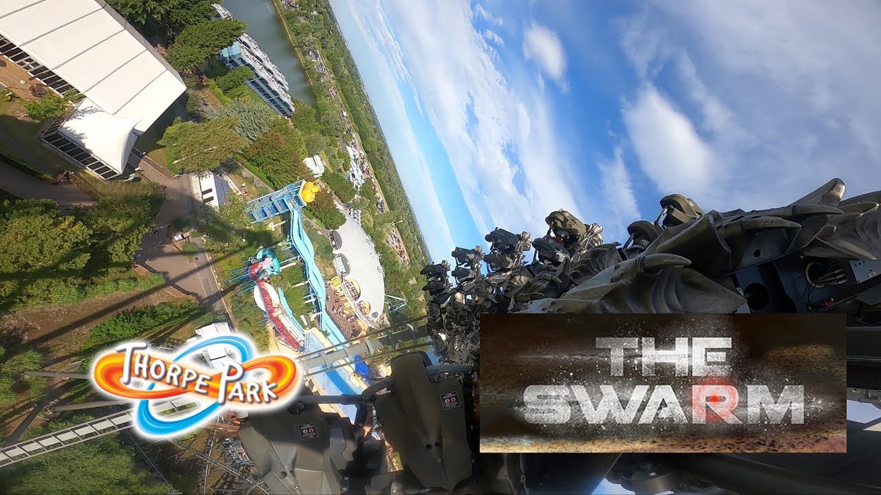 The Swarm : Thorpe Park : POV : Back Left / 4K