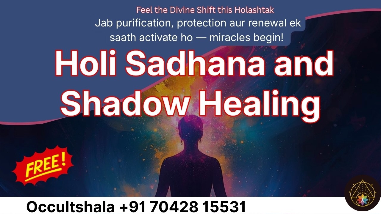 🔥 Holi Sadhana & Shadow Healing | Remove Negative Energy Before Holi ✨ Raise Your Vibration Fast 🚀