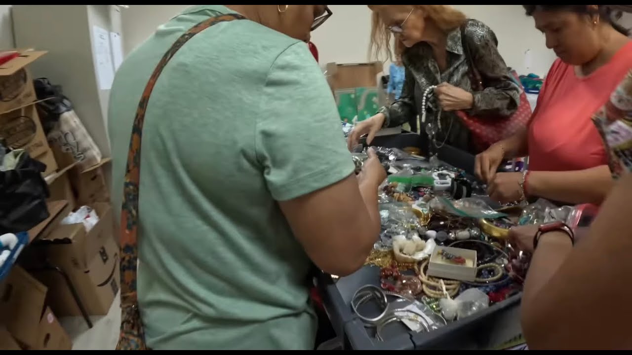 CHURCH GARAGE SALE - GRABBY HANDS GALORE