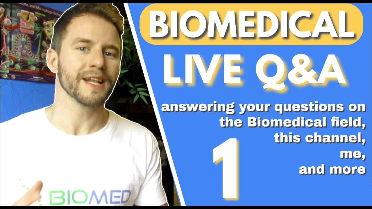 Live Q&A 1 Biomedical Science [+⏱️TIMESTAMPS!] Starts at 4:27 - Watch at 1.5x | Biomeducated