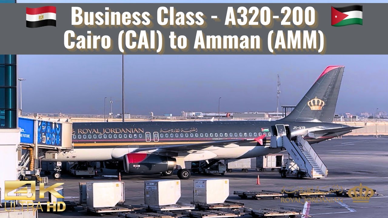 Royal Jordanian Airlines | A320-200 | Business Class | Cairo (CAI) to Amman (AMM) | Trip Report