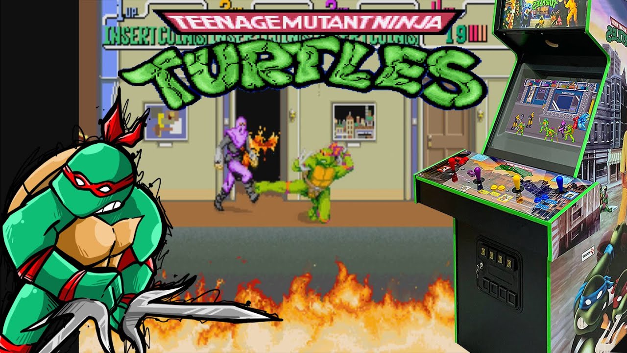 TMNT Arcade Game (1989): Raphael