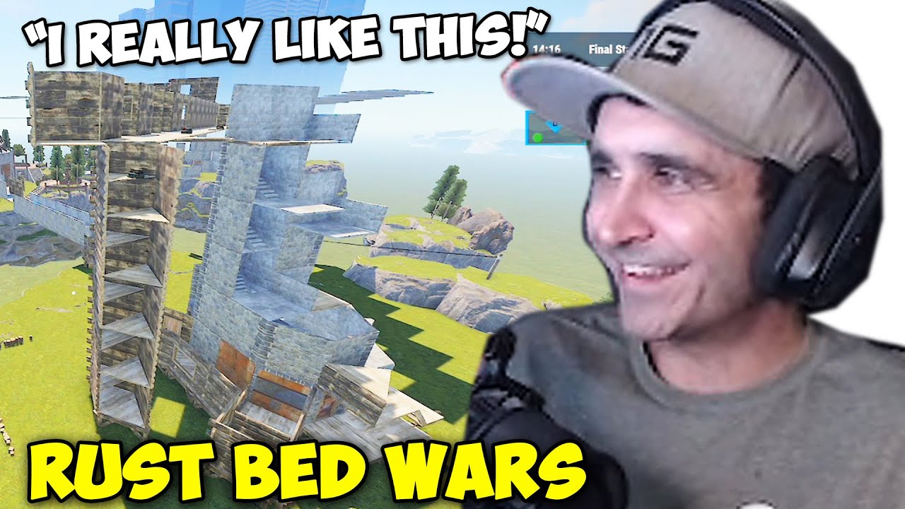 Summit1g Plays BED WARS In Rust For The FIRST TIME & Talks Trash To Opponents!