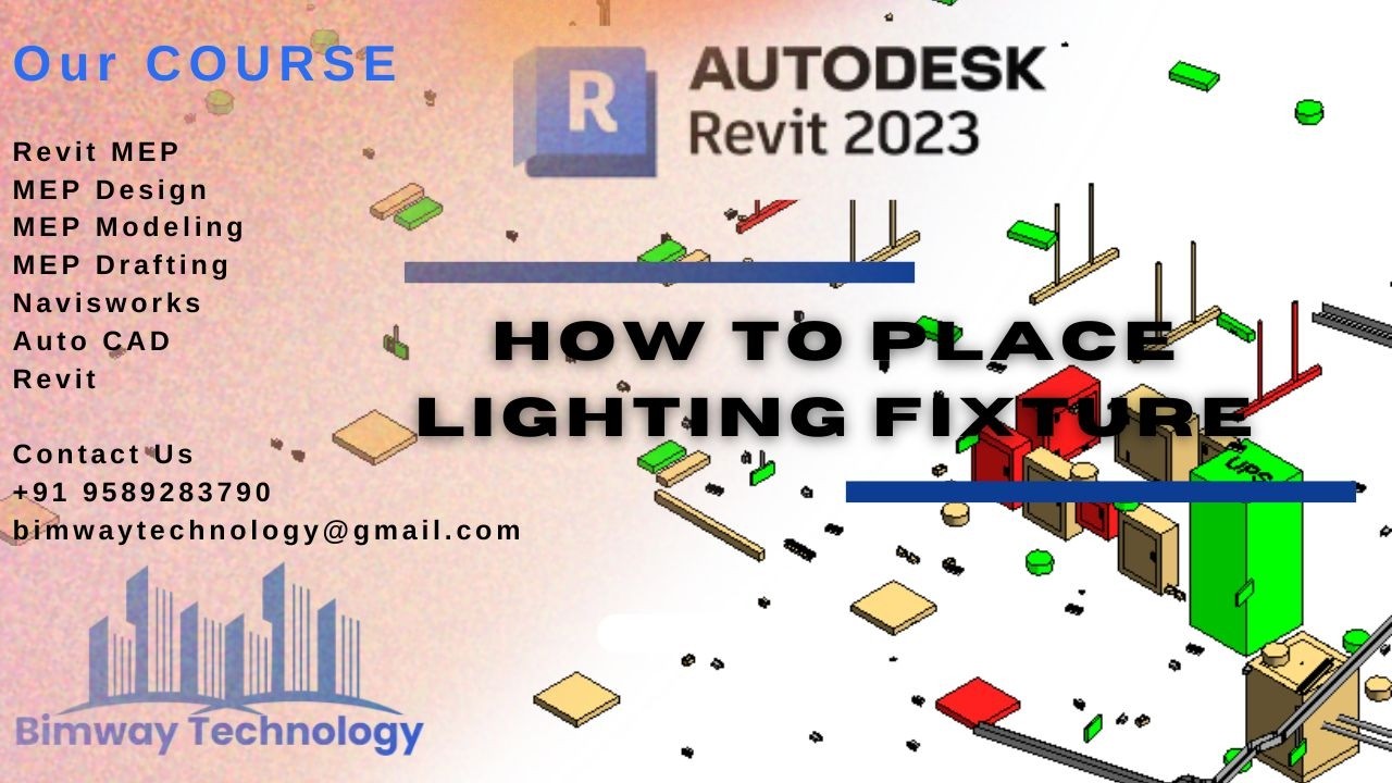 How to Place Lighting Fixtures in Revit Part-1