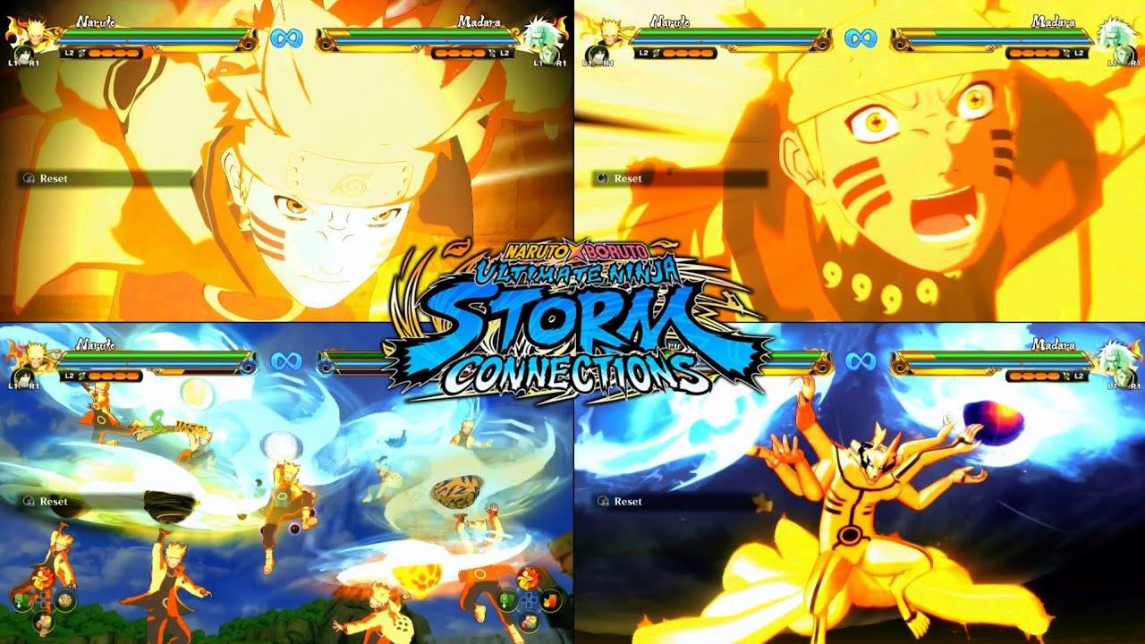 Naruto Storm Connections - Naruto (SSPM) Complete Moveset