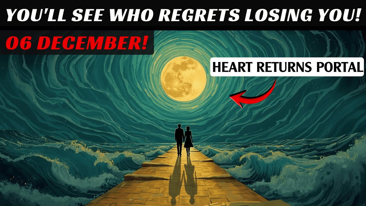 MOON ENTERS CANCER (Dec 6) — APOLOGY Portal Opens, A Silent Heart Feels Pulled Back Into