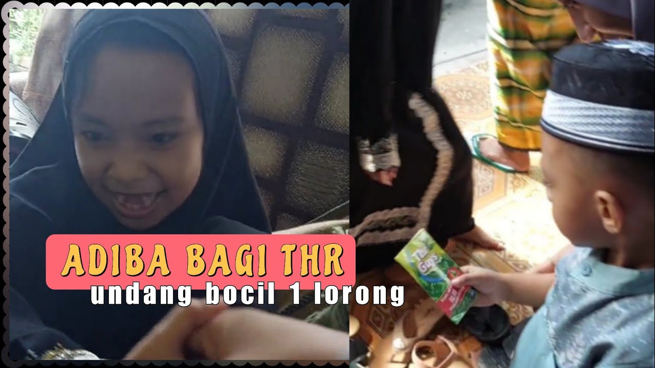 BAGI THR LEBARAN UNTUK BOCIL