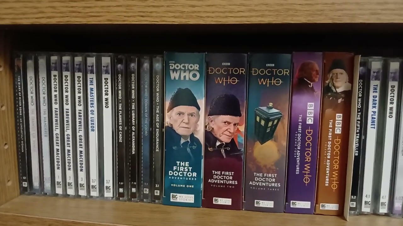 Whoniversity's Complete Doctor Who Physical Media Collection