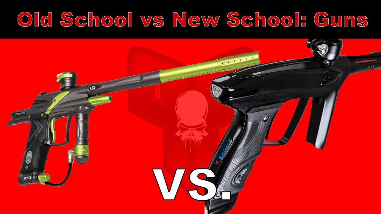 Old School vs New School Paintball Gear Mini-Series / Part 3: Paintball Guns / What has Changed?