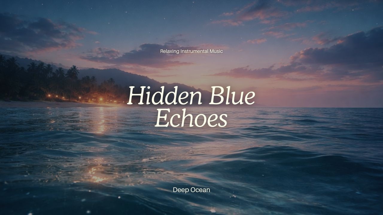 Hidden Blue Echoes - Relaxing Instrumental Music for Sleep & Stress Relief | Deep Ocean