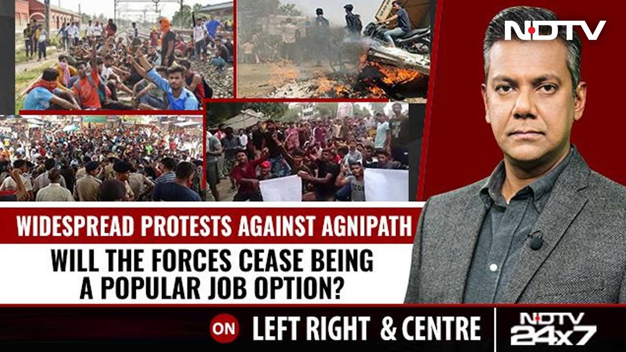 'Agnipath' Protests - What's Fanning The Fire? | Left, Right & Centre