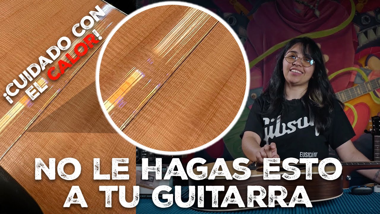 ¿Cómo humidificar tu guitarra antes de que sea muy tarde? - Tutorial | Eusica