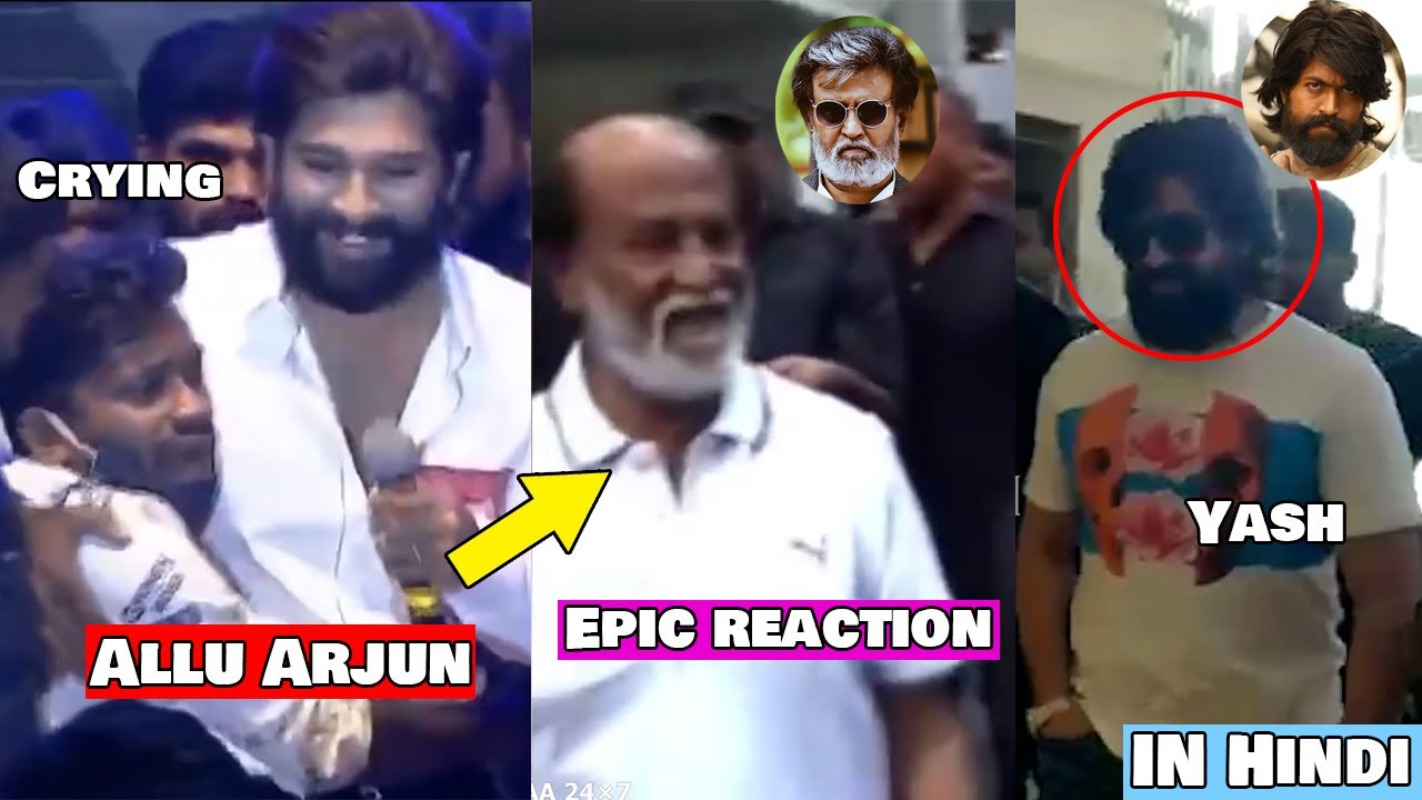9 South Indian Superstars who have Surprised their Fans in Public in Hindi | Rajinikanth,Yash,Vijay
