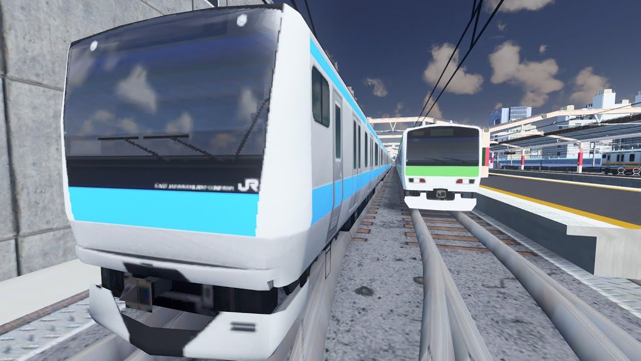 【日本の首都をゲームで再現してみた】JR京浜東北線 大森→赤羽 鉄道前面展望【Cities:Skylines】