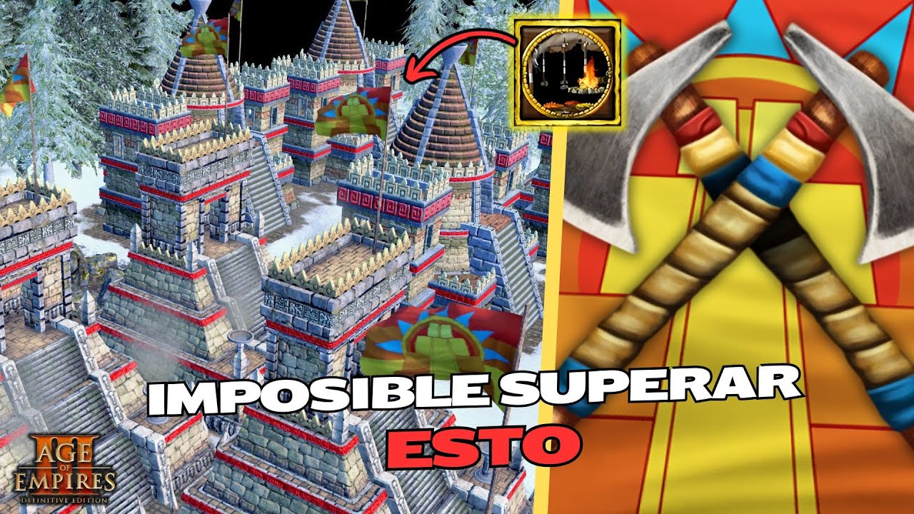 La FAMOSA DEFENSA AZTECA en el AGE of EMPIRES 3