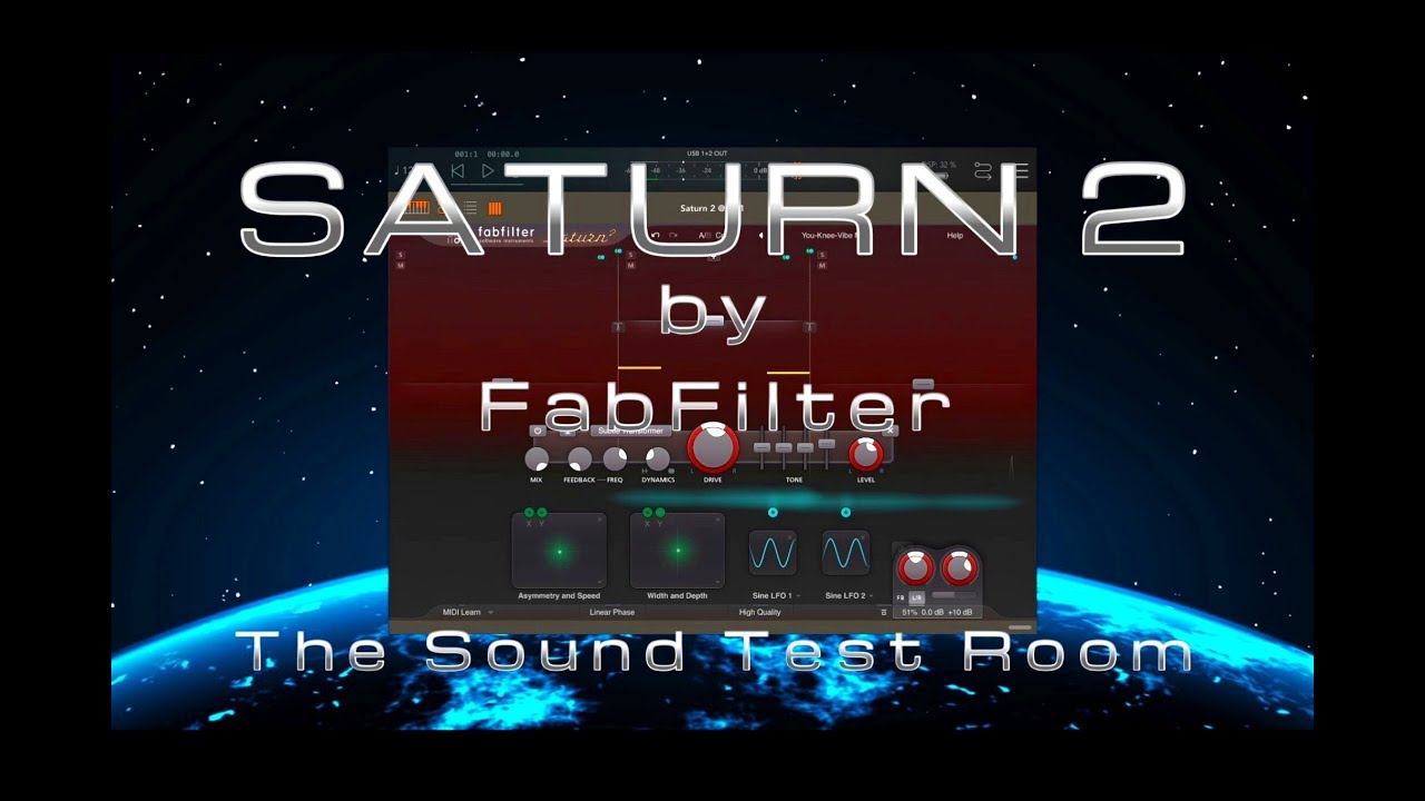 Учебное пособие по FabFilter Saturn 2 — многополосное искажение — AUv3 и автономный режим — для iOS