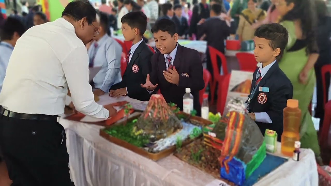 Science project Volcano disruption 