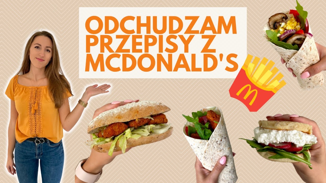 Odchudzam przepisy z McDonald's! 🍟🍔 Domowe gotowanie | McWrap | Chikker | McMuffin